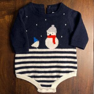 Jacadi Baby Knit Romper Size 3M